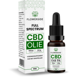 Flowerside Full Spectrum CBD Olie 500mg