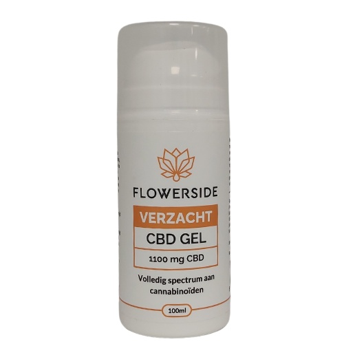 Flowerside Verzacht Full Spectrum CBD Gel | 1100mg CBD